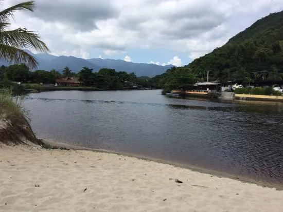 Praia da Barra do Una, em São Sebastião.